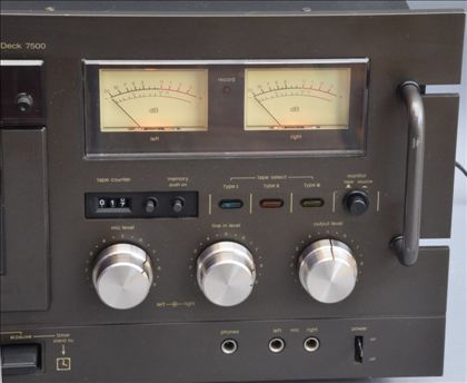 Technics-7500 Elcaset super-rare stereo deck